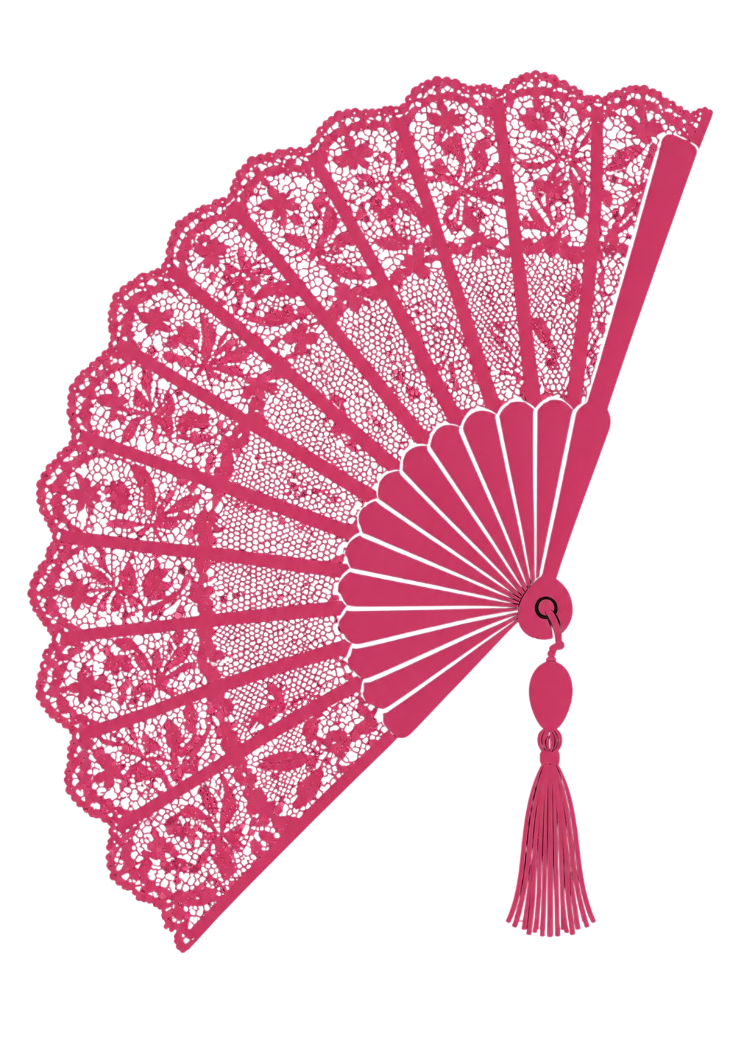 Arte de uma pomba gira rosa sobre fundo branco, Caminhos com Pomba Gira